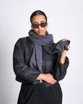 SCARF ROSS DARK GREY Schal jan-n-june 1
