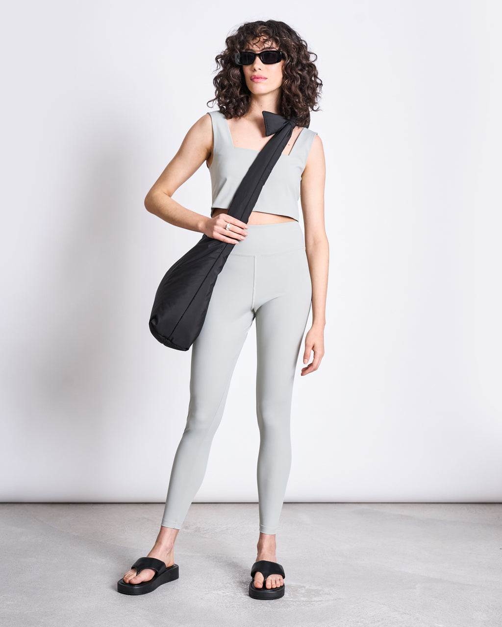 ACTIVE LEGGINGS HALLIN GLACIAL GREEN leggings jan-n-june 2