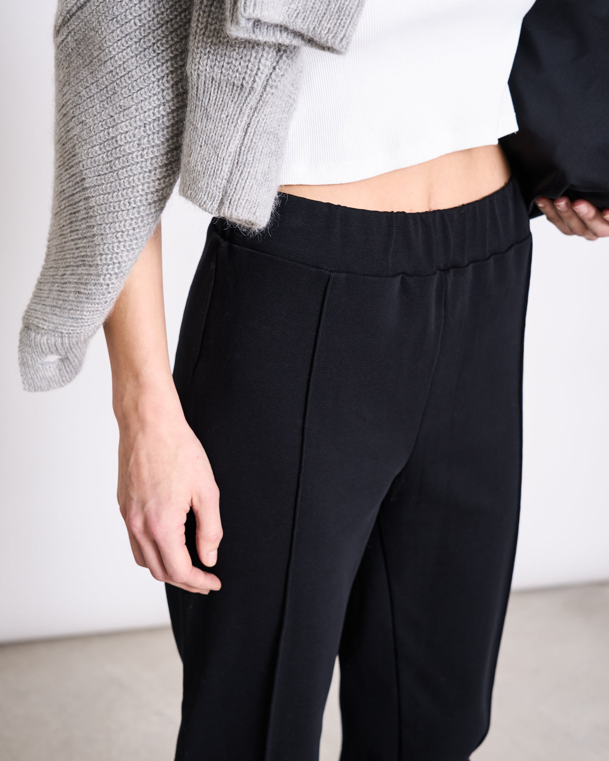 PANTS KAMA BLACK GOTS Slim Pants jan-n-june 3
