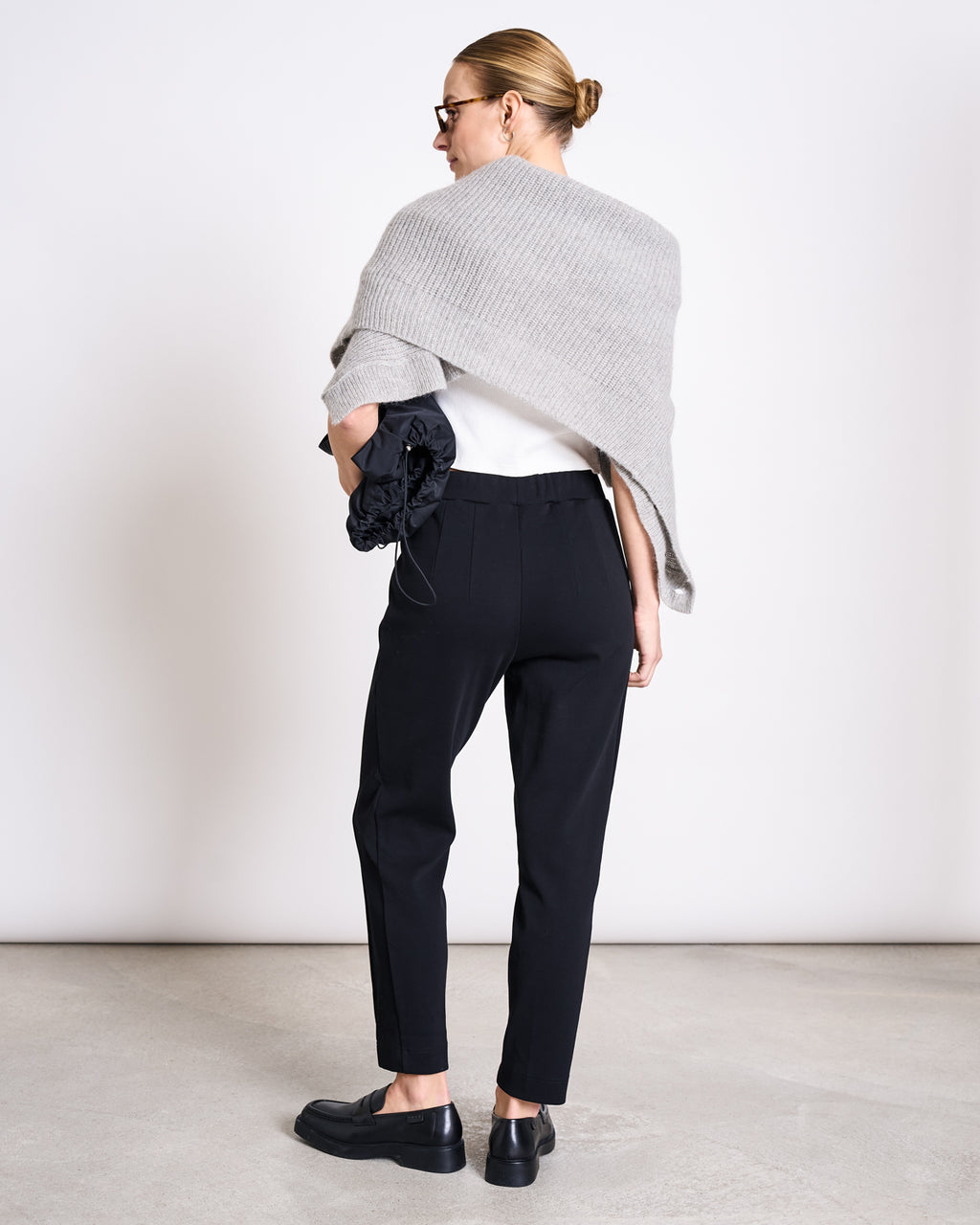 PANTS KAMA BLACK GOTS Slim Pants jan-n-june 2