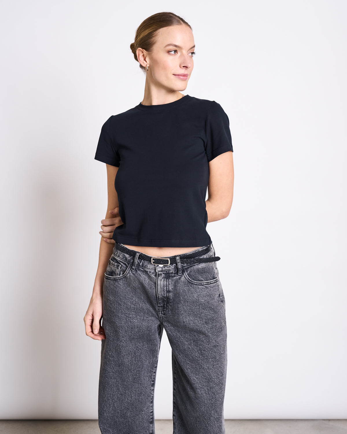 T-SHIRT PALOOMA BLACK GOTS t-shirt jan-n-june 2