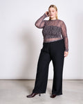 MESH LONGSLEEVE DORA LEO PRINT Longsleeve jan-n-june 1