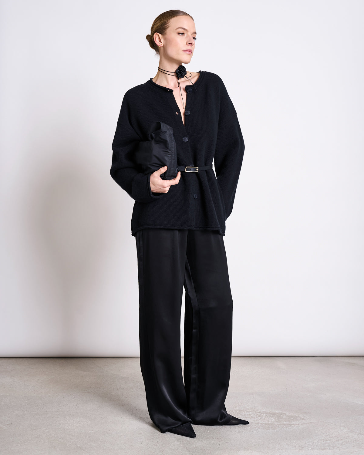 OVERSIZED WOOL CARDIGAN TINCO BLACK GOTS Cardigan jan-n-june 4