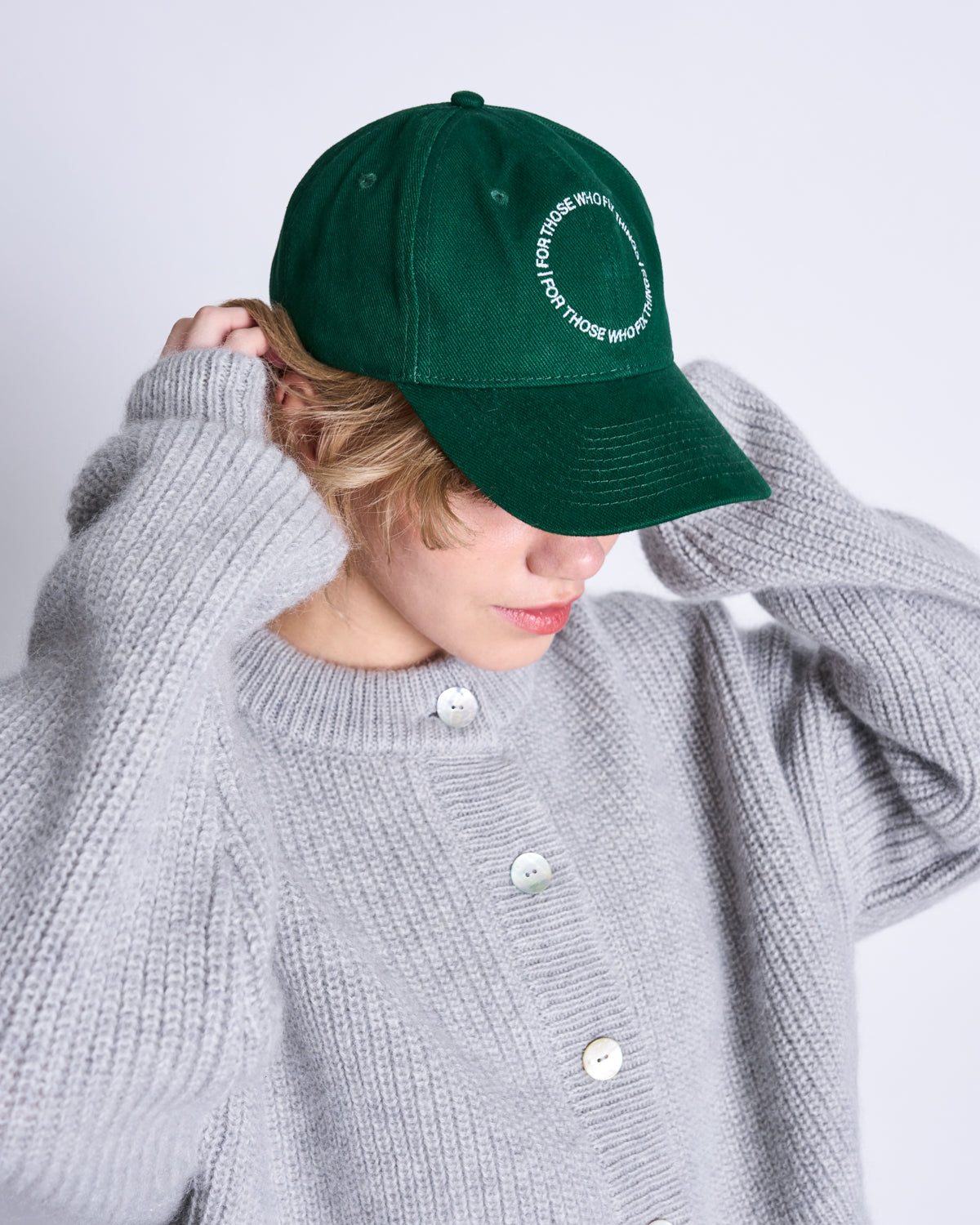 CAP FOR THOSE WHO FIX THINGS BOTTLE GREEN GOTS cap jan-n-june 1