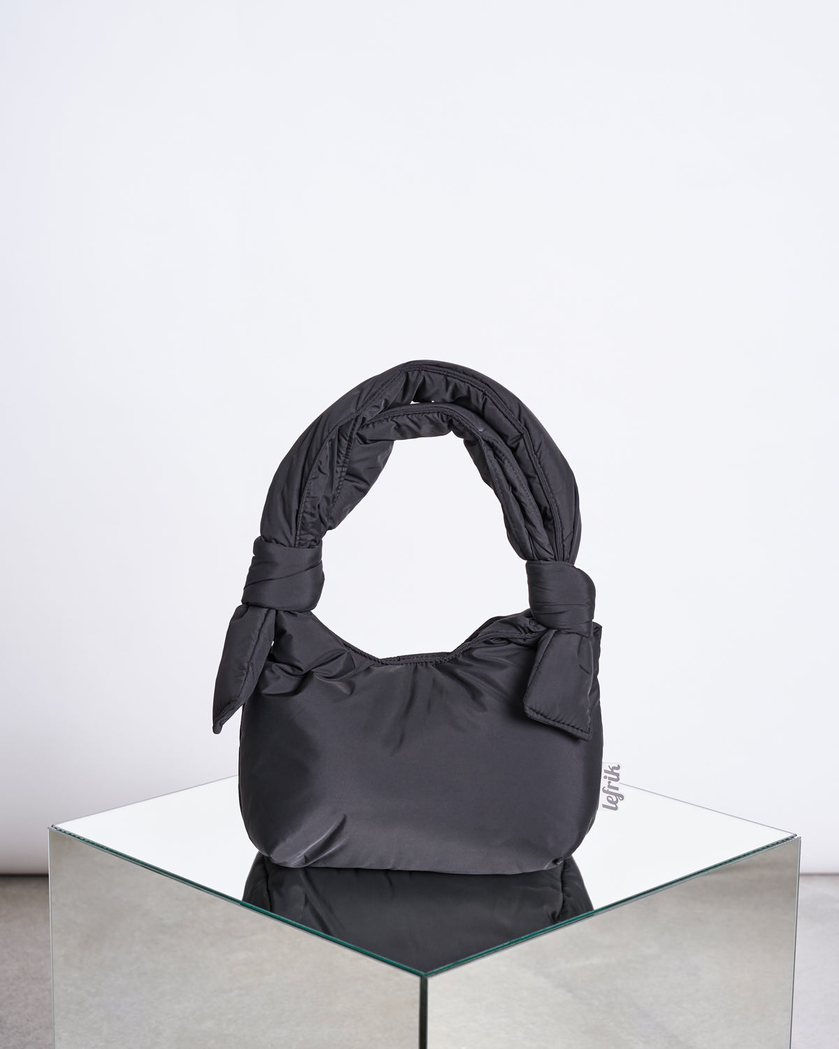LEFRIK BAG BIWA PUFFY MINI BLACK jan-n-june 1