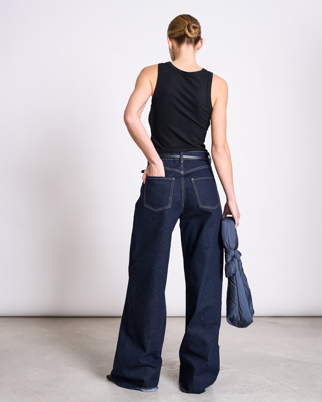 TENCEL™ LYOCELL RIB TANK TOP PORTO BLACK jan-n-june 4