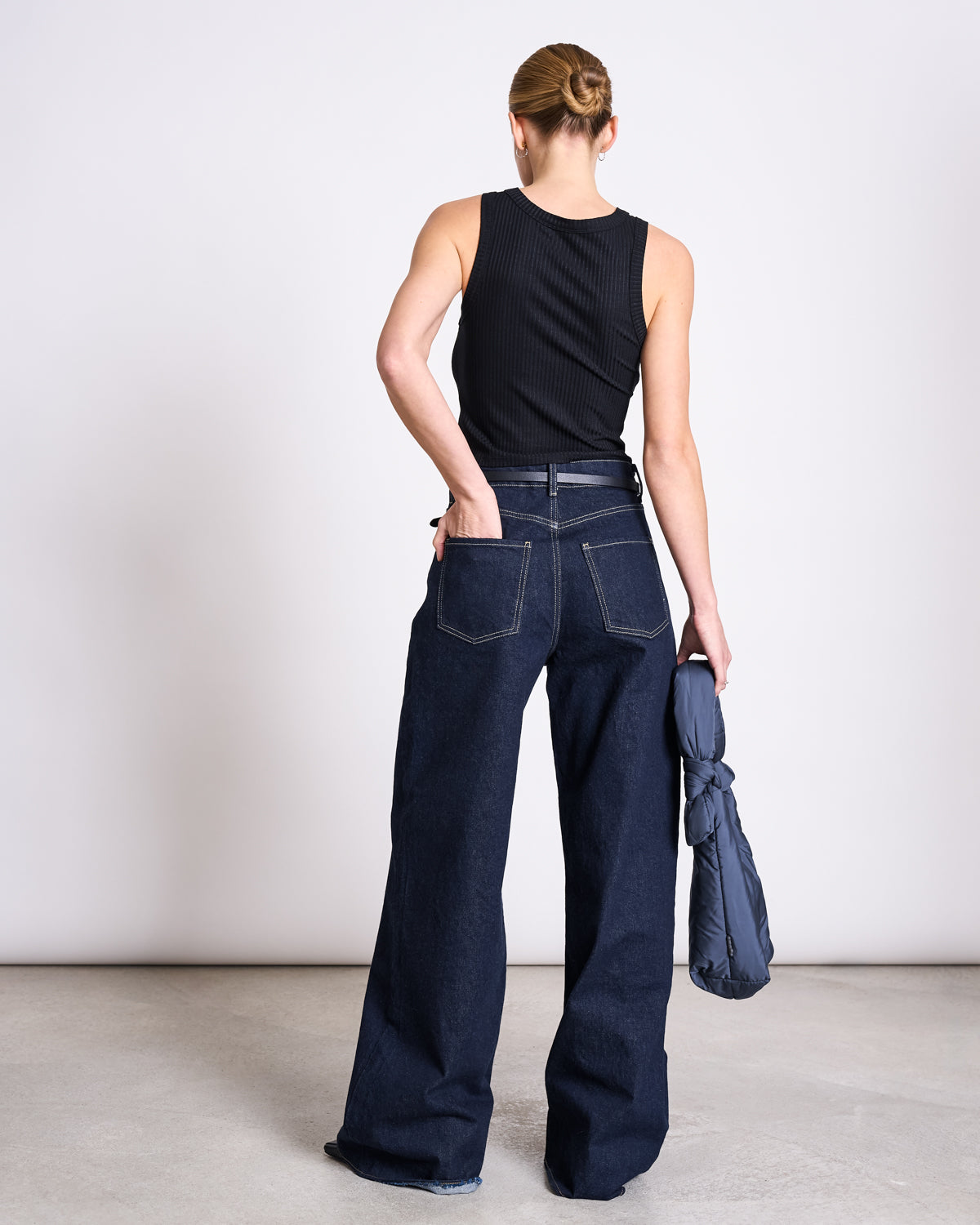 TENCEL™ LYOCELL RIB TANK TOP PORTO BLACK jan-n-june 4