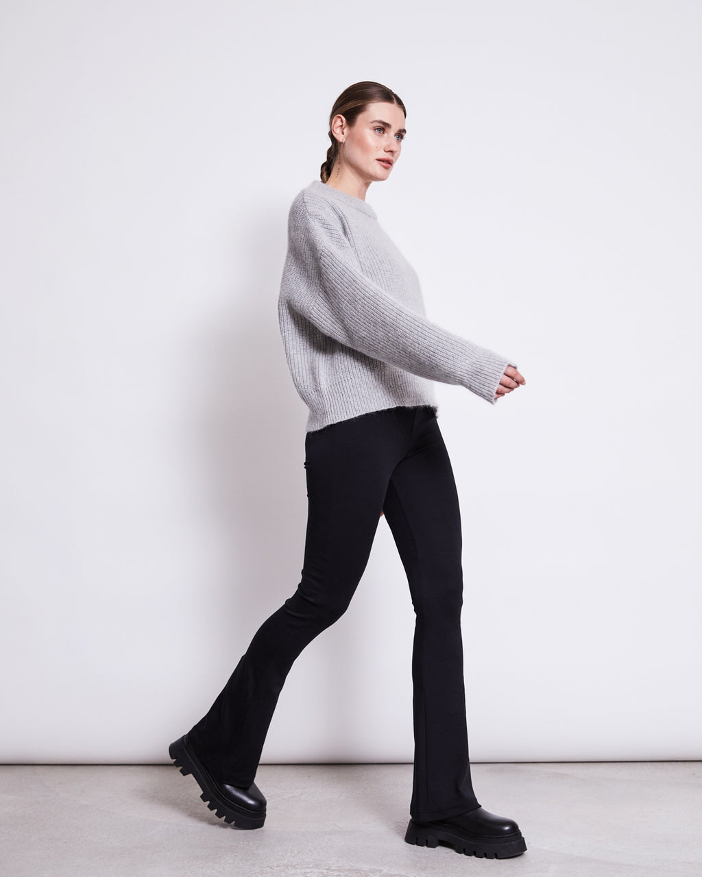 FLARED LEGGINGS BLACK Leggings jan-n-june 1