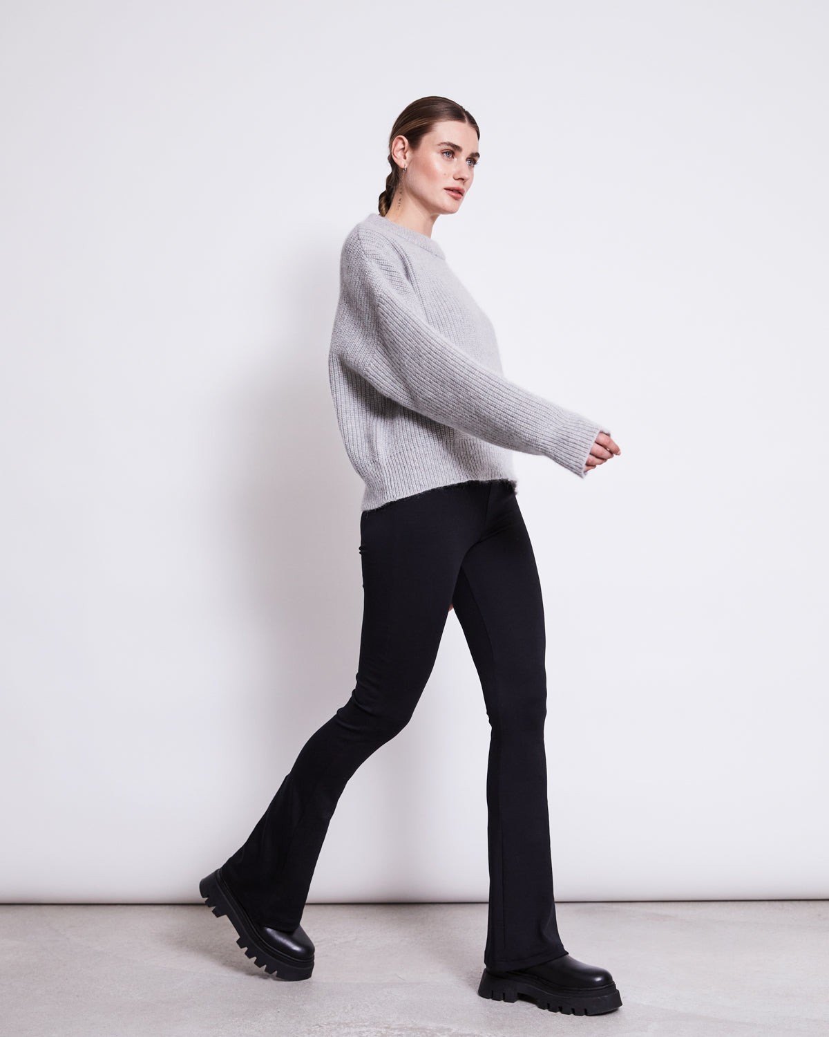 FLARED LEGGINGS BLACK Leggings jan-n-june 1