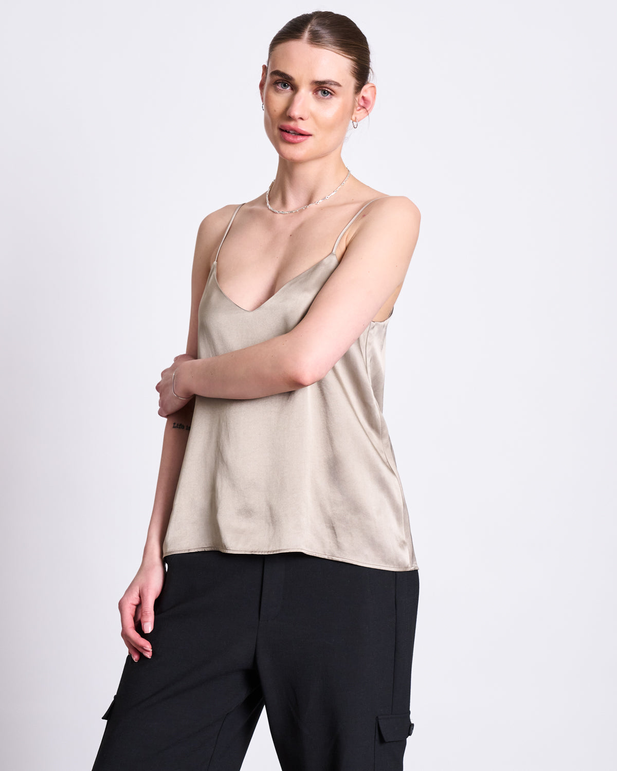 SLIP TOP MAUD SILVER GREY tops jan-n-june 6