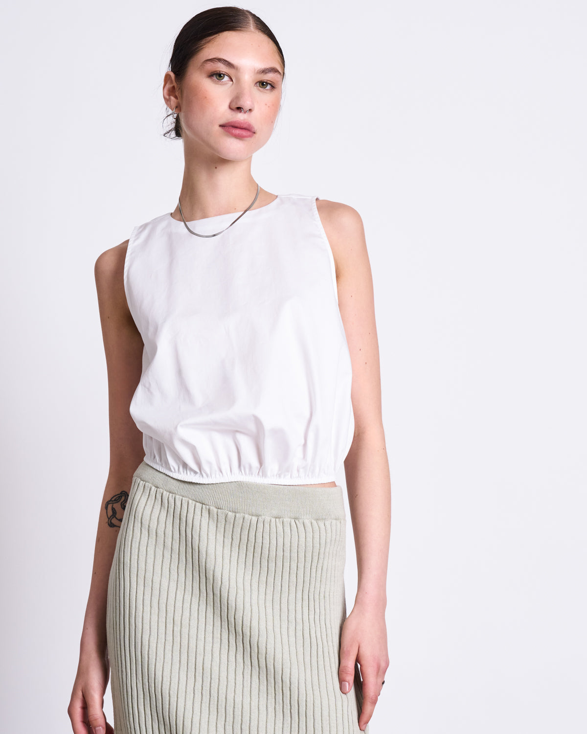 MIDI KNIT SKIRT EBBA VINTAGE LACE GOTS Skirts jan-n-june 3