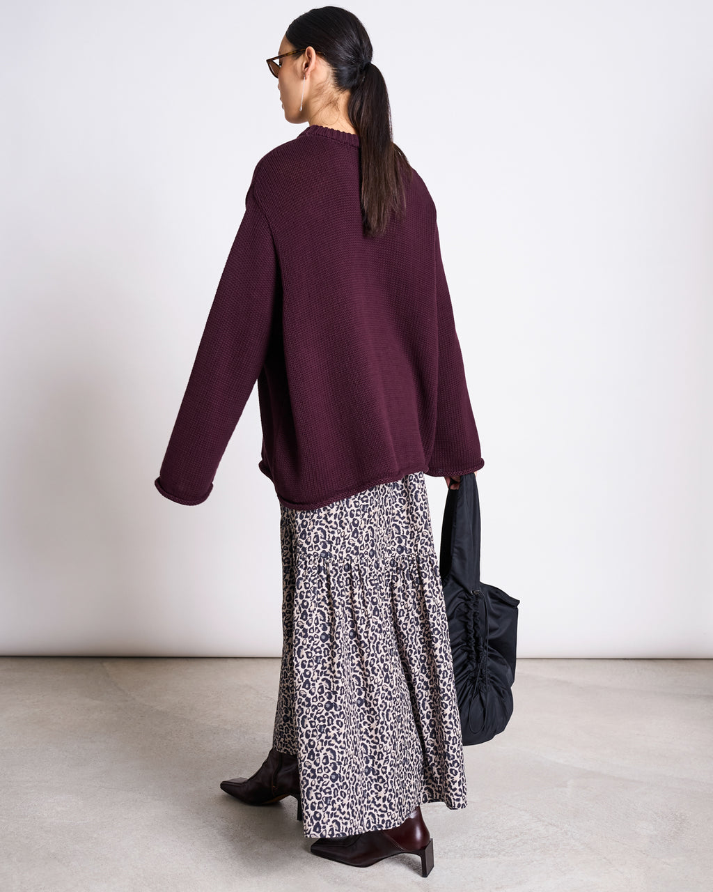 TIERED MAXI SKIRT ALCA LEO PRINT Skirt jan-n-june 5