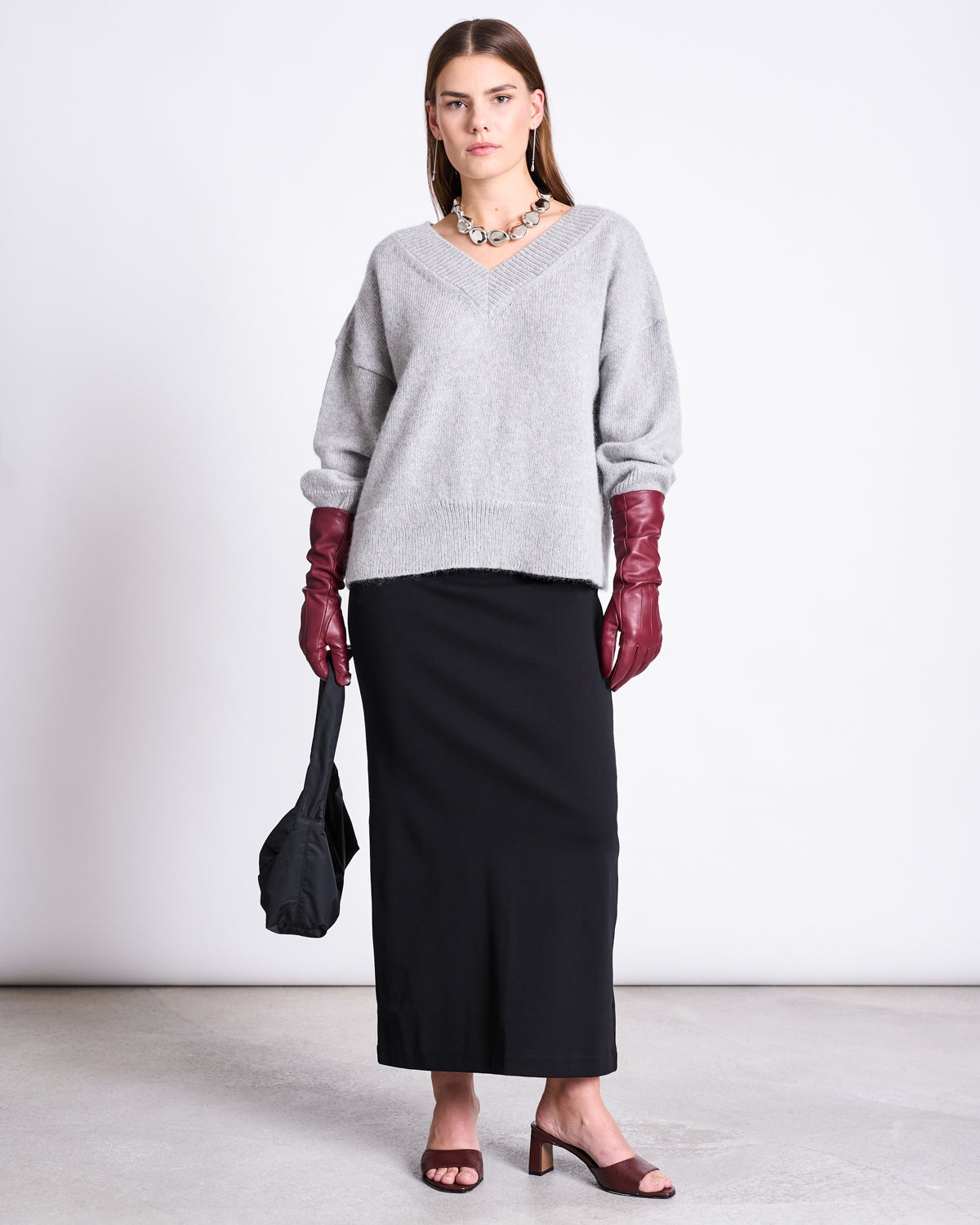 MAXI SKIRT BURNITA BLACK GOTS jan-n-june 1