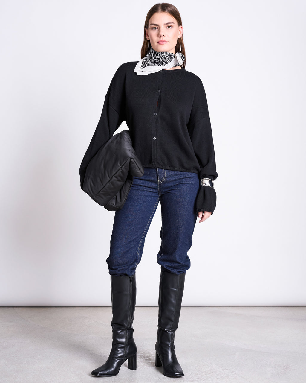 LIGHT CARDIGAN ASAS BLACK GOTS T-shirt jan-n-june 4