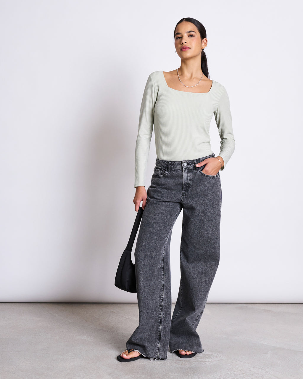 SQUARENECK LONGSLEEVE FRIA VINTAGE LACE Longsleeves jan-n-june 1