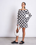 SQUARE NECK MINI DRESS GLAD FLORAL SQUARE PRINT Dresses jan-n-june 1