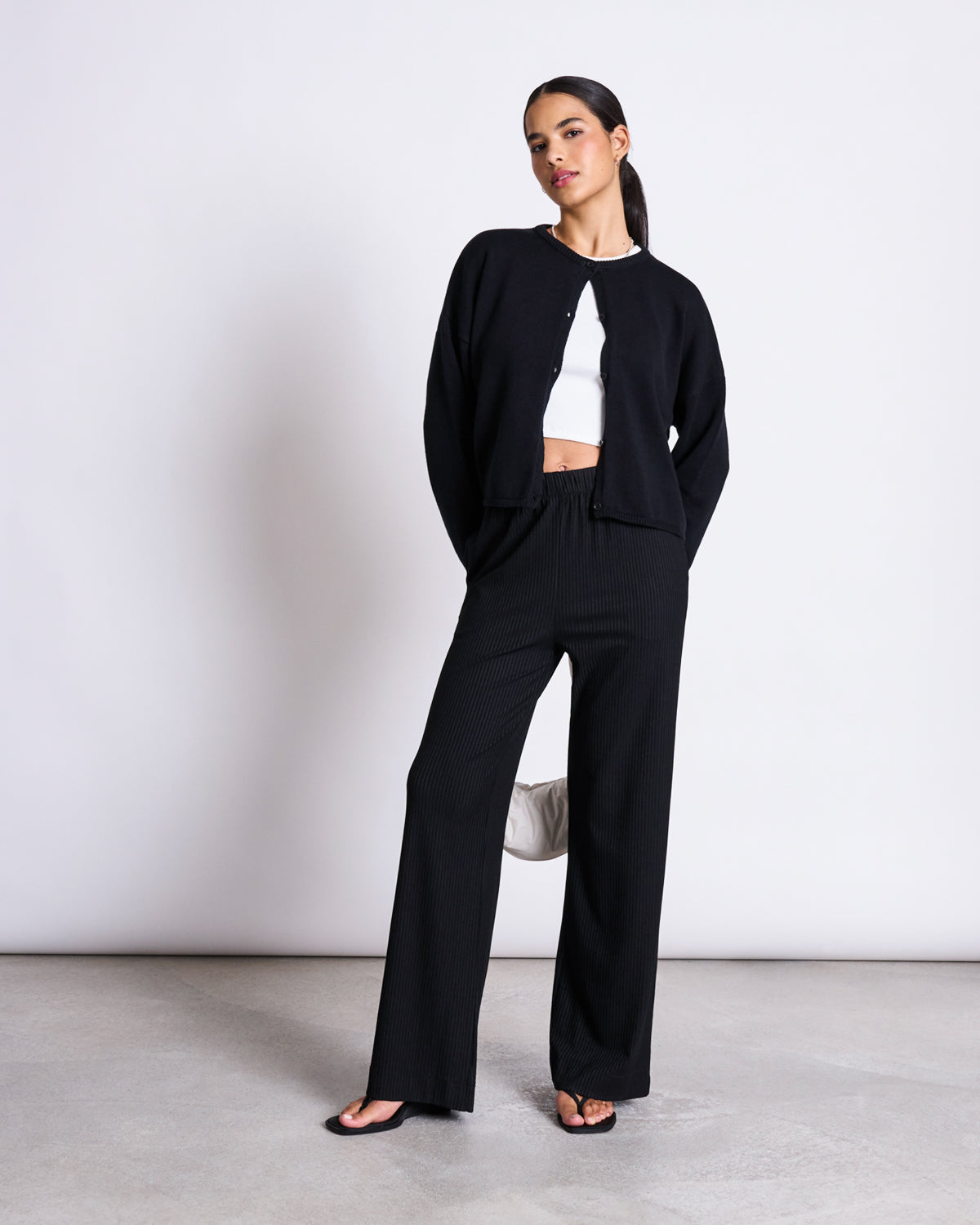 LIGHT CARDIGAN ASAS BLACK GOTS T-shirt jan-n-june 1