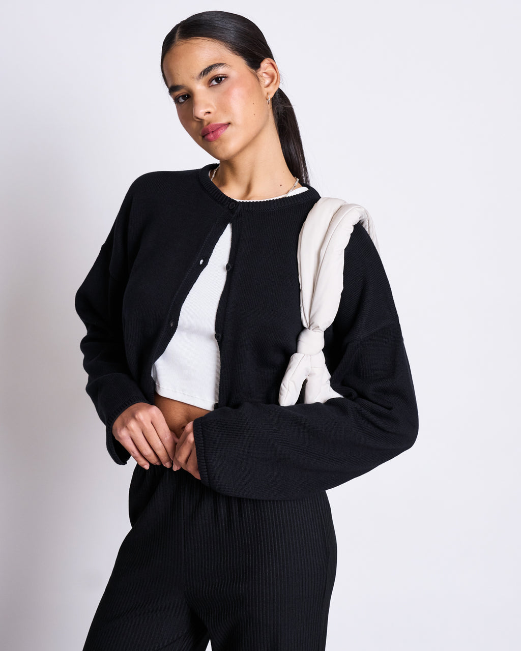 LIGHT CARDIGAN ASAS BLACK GOTS T-shirt jan-n-june 2