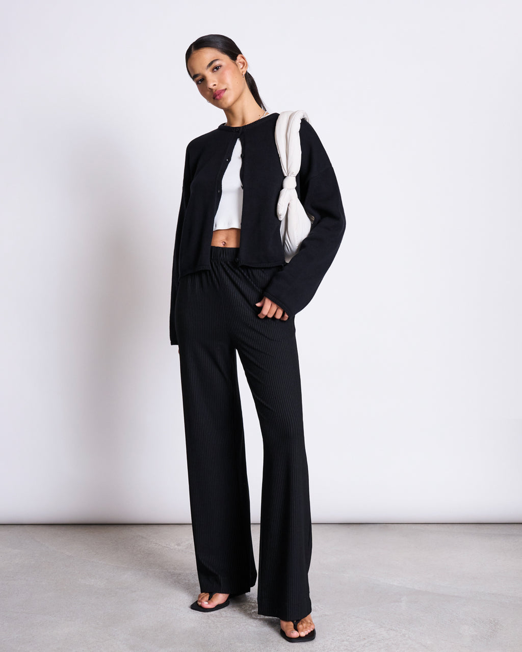 LIGHT CARDIGAN ASAS BLACK GOTS T-shirt jan-n-june 3