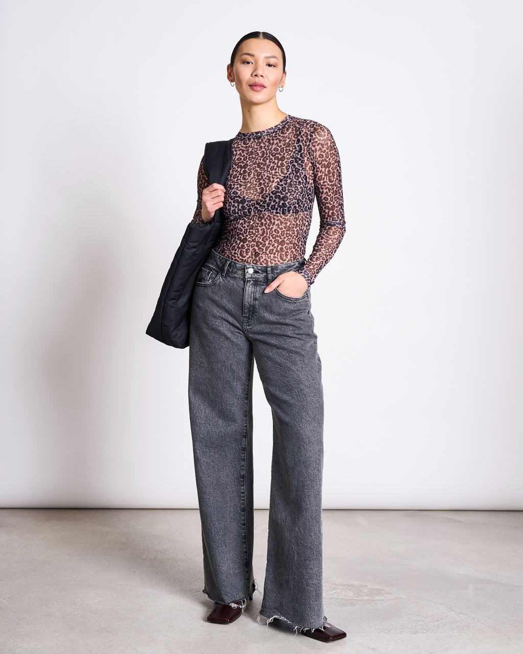 MESH LONGSLEEVE DORA LEO PRINT Longsleeve jan-n-june 3