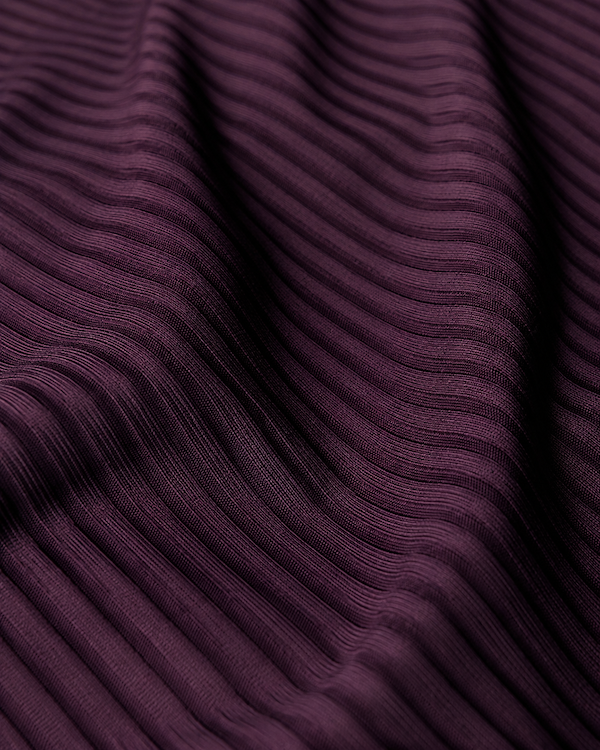 TENCEL™ LYOCELL RIB T-SHIRT NINA CHERRY LACQUER T-shirt jan-n-june 9