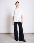 SLITTED T-SHIRT NADIL WHITE T-shirt jan-n-june 1