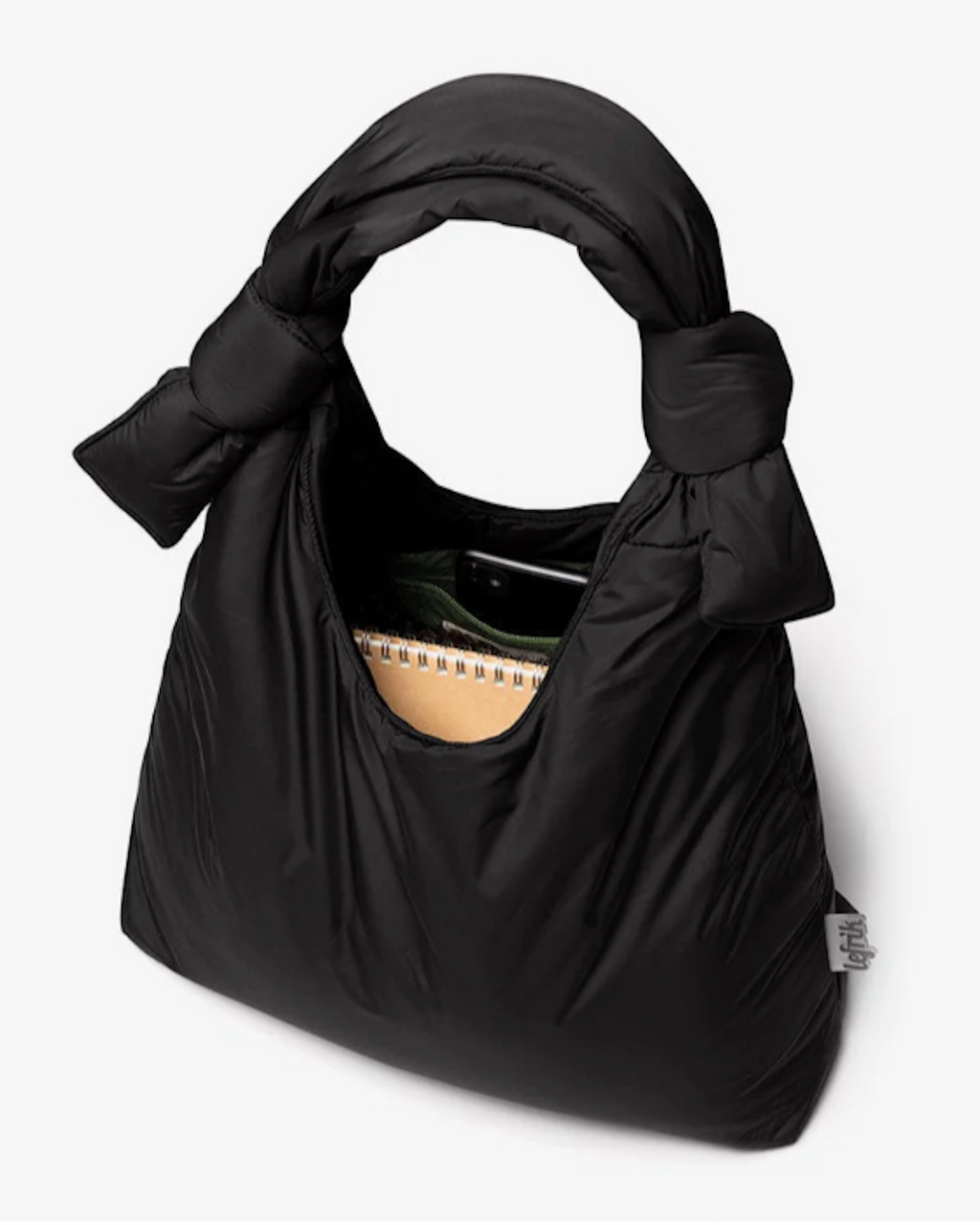 LEFRIK BAG BIWA PUFFY REGULAR BLACK jan-n-june 5