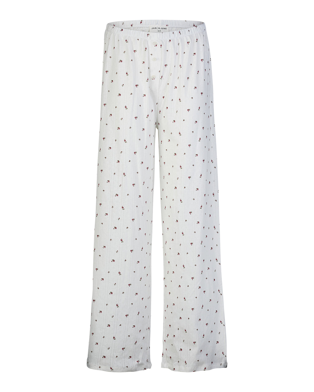 POINTELLE PYJAMA PANTS BLOOMY GOTS T-shirt jan-n-june 6