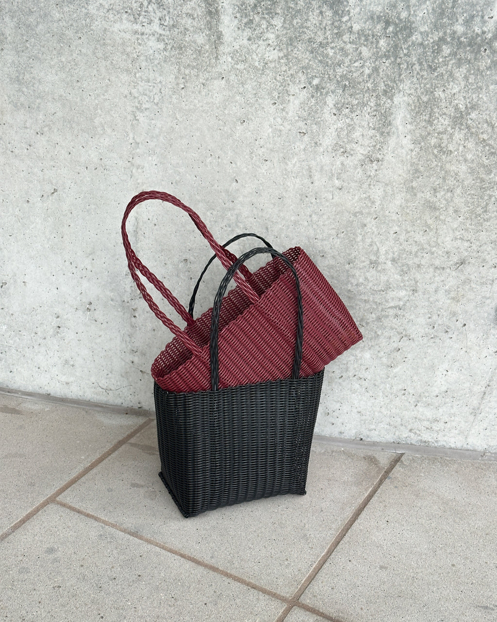 RAYAS COLLECTIVE MEDIUM BASKET LIQUORICE Accessories jan-n-june 8