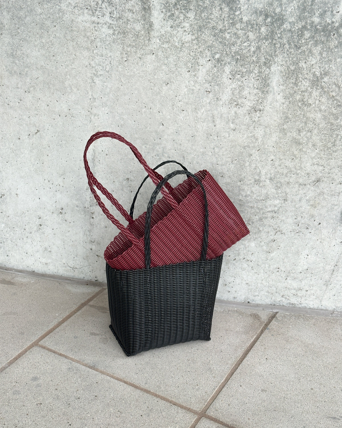 RAYAS COLLECTIVE MEDIUM BASKET LIQUORICE Accessories jan-n-june 8