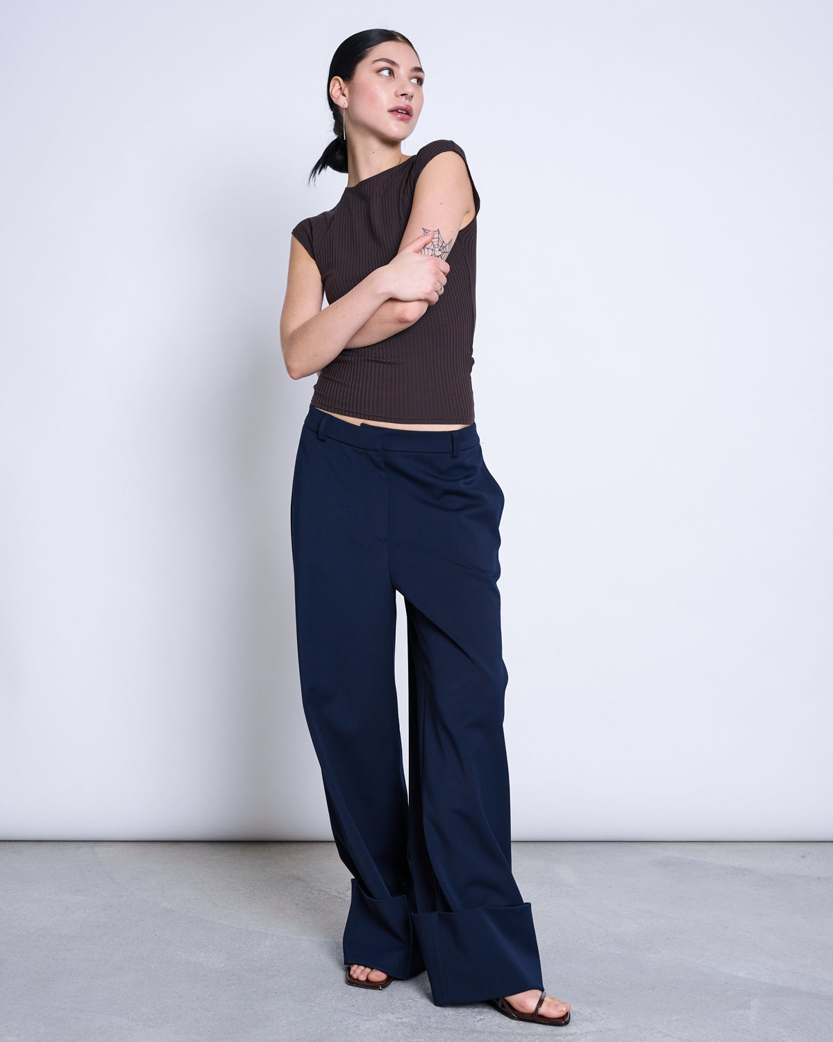 TENCEL™ LYOCELL RIB T-SHIRT APIS MUD T-shirt jan-n-june 2