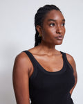 MESH DETAIL TOP LLUVIA BLACK T-shirt jan-n-june 1
