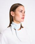 COTTON KNIT SCARF LEAENA ICE BLUE GOTS Accessories jan-n-june 1
