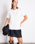 BRUSHED T-SHIRT BOY PLAIN WHITE GOTS t-shirt jan-n-june 1