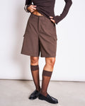 SWEDISH STOCKINGS 2 PACK ELIN KNEE-HIGHS DARK BROWN socks jan-n-june 1