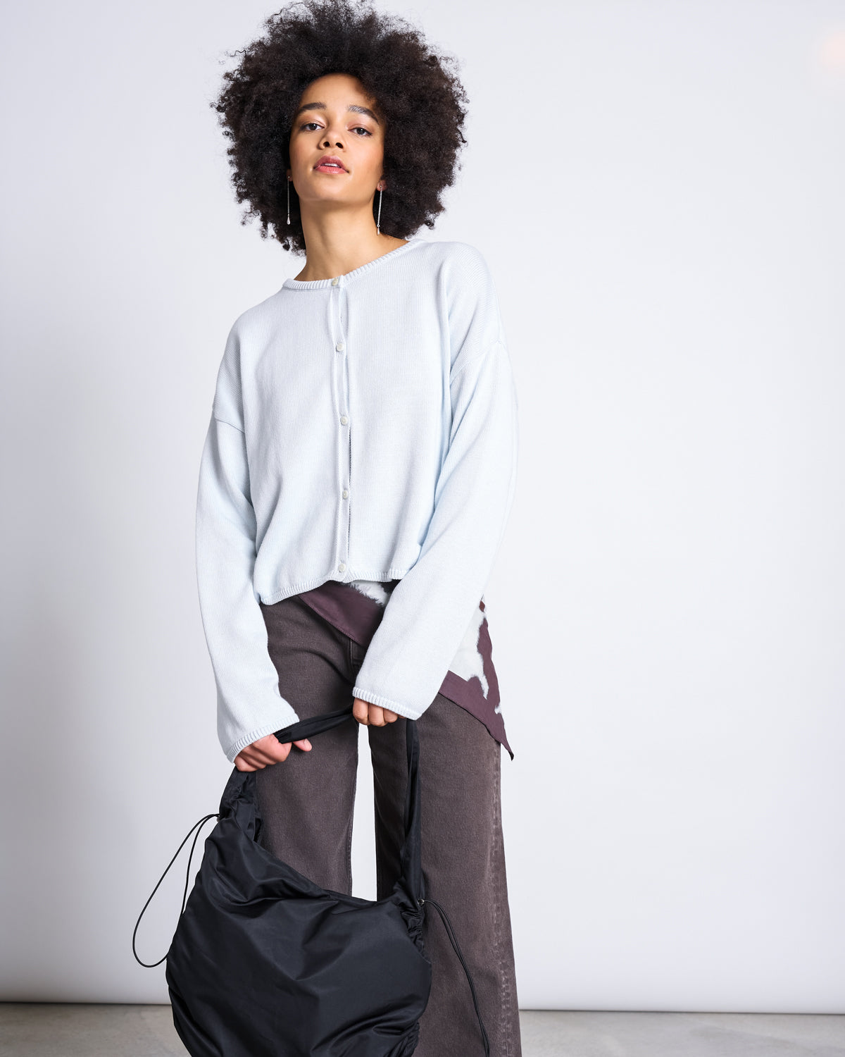 LIGHT CARDIGAN ASAS ICE BLUE GOTS Cardigan jan-n-june 1