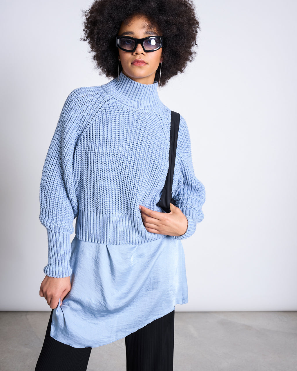NECKHOLDER TOP WISP MID BLUE T-shirt jan-n-june 5