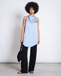 NECKHOLDER TOP WISP MID BLUE T-shirt jan-n-june 1