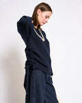 TIE SWEATER CAPER NIGHTFALL GOTS Jumper jan-n-june 1