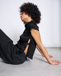 SMOCKED T-SHIRT FERN BLACK T-shirt jan-n-june 1