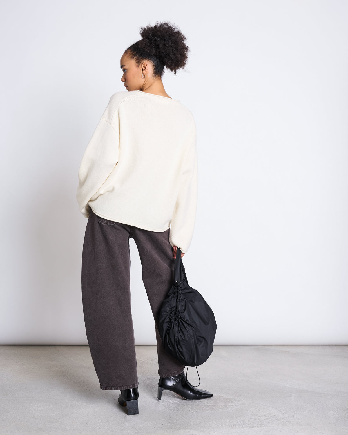 BARREL LEG DENIM JEANS FAYA MUD GOTS Pants jan-n-june 8