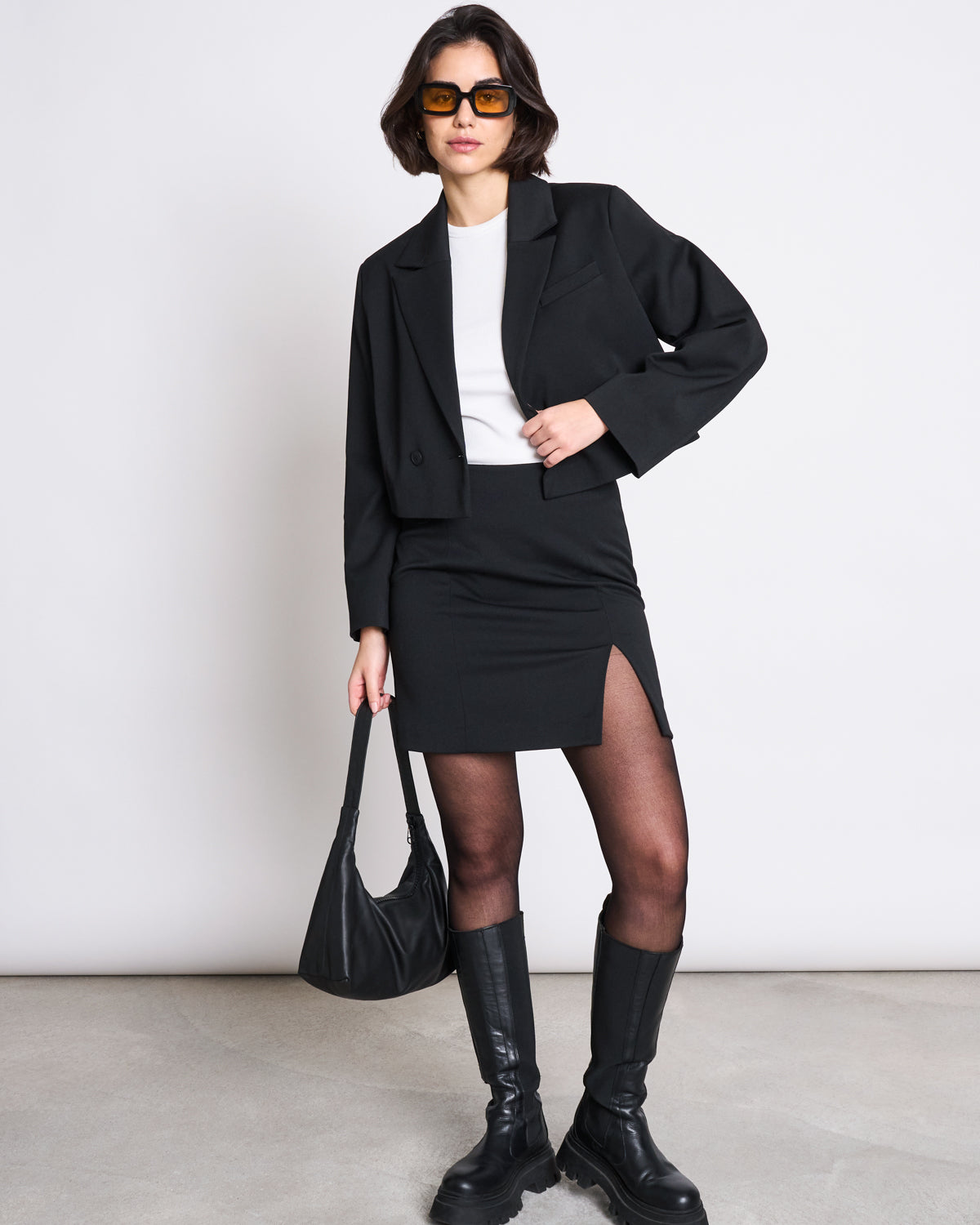 MINI SKIRT AINOHA BLACK jan-n-june 1