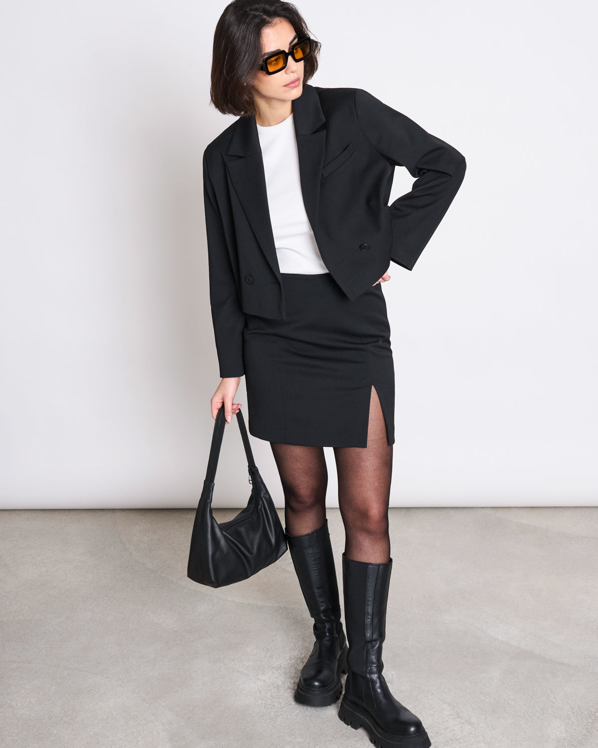 MINI SKIRT AINOHA BLACK jan-n-june 2