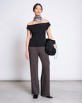 OFFSHOULDER TOP IVEN BLACK Tops jan-n-june 1