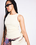 ORGANIC COTTON TANK TOP PORTO LONG BUTTERMILK GOTS T-shirt jan-n-june 1