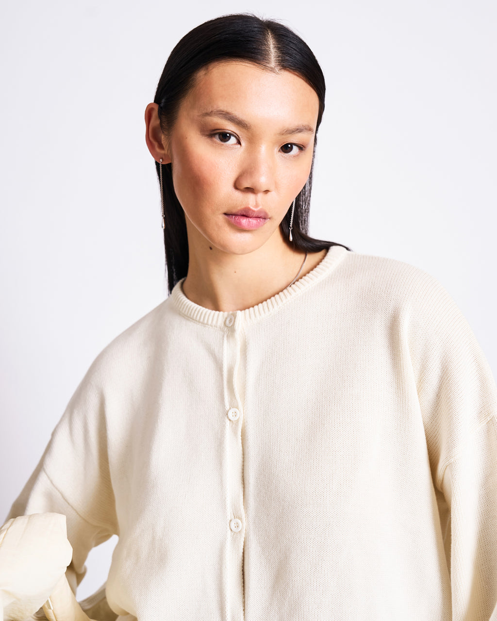 LIGHT CARDIGAN ASAS OFFWHITE GOTS T-shirt jan-n-june 1