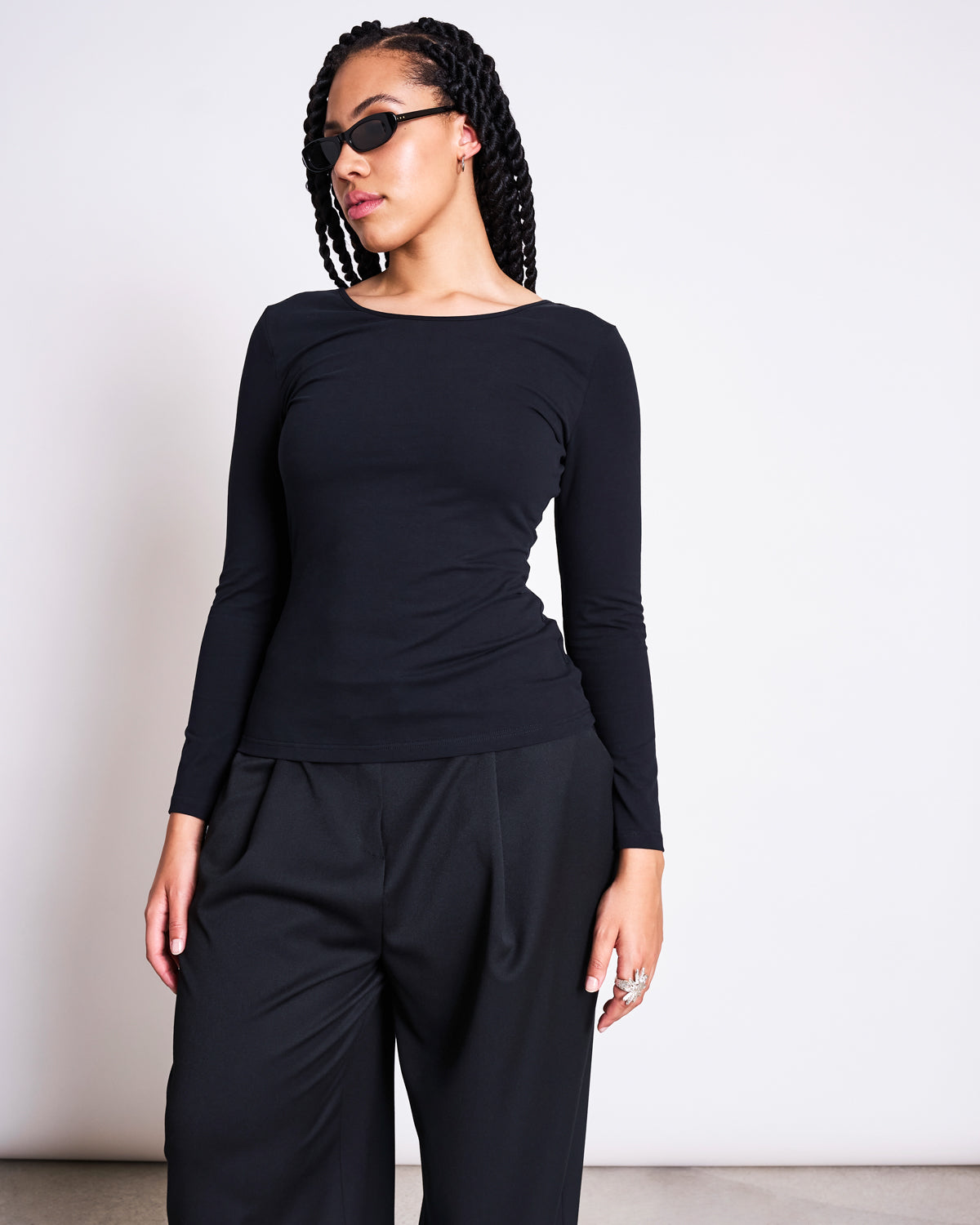 BALLERINA LONGSLEEVE LEON BLACK GOTS Longsleeve jan-n-june 3