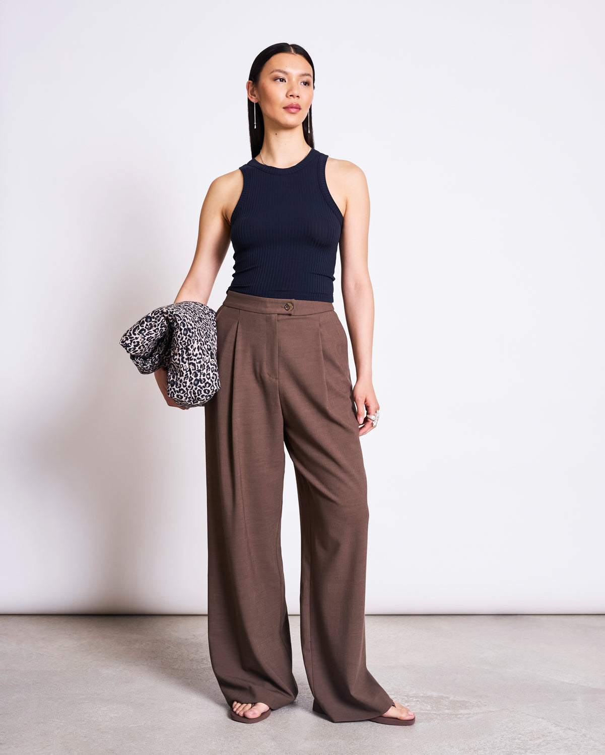 TENCEL™ LYOCELL RIB TANK TOP PORTO NIGHTFALL T-shirt jan-n-june 3