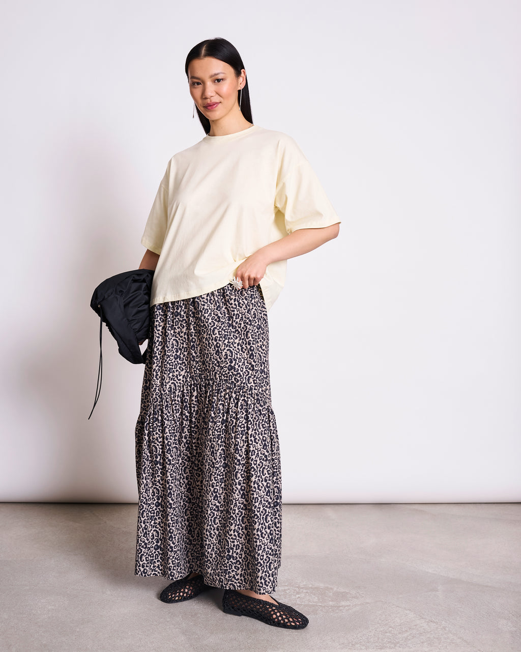 BOXY T-SHIRT TEMEL BUTTERMILK T-shirt jan-n-june 2