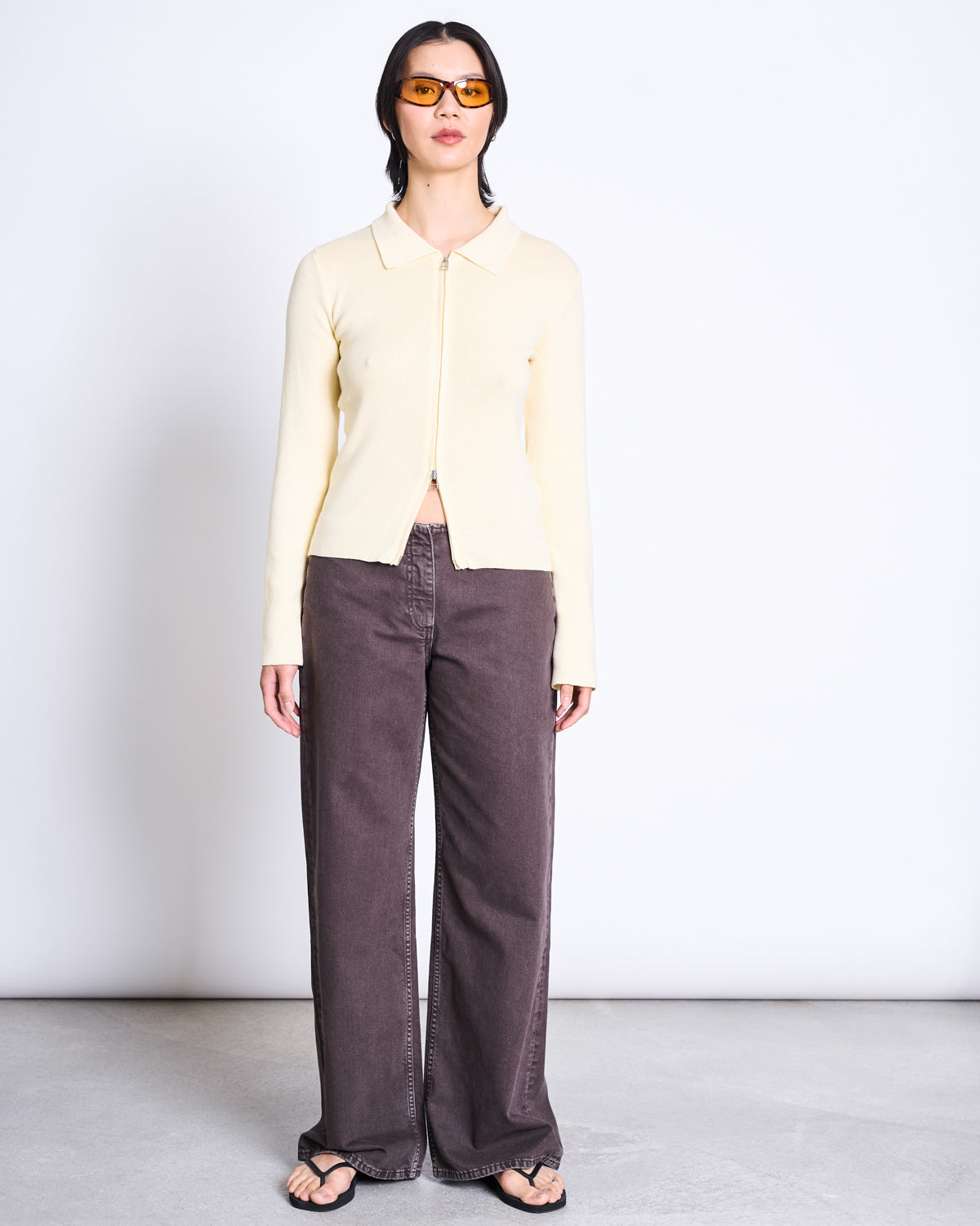 ZIP CARDIGAN TYRIE BUTTERMILK GOTS cardigan jan-n-june 3